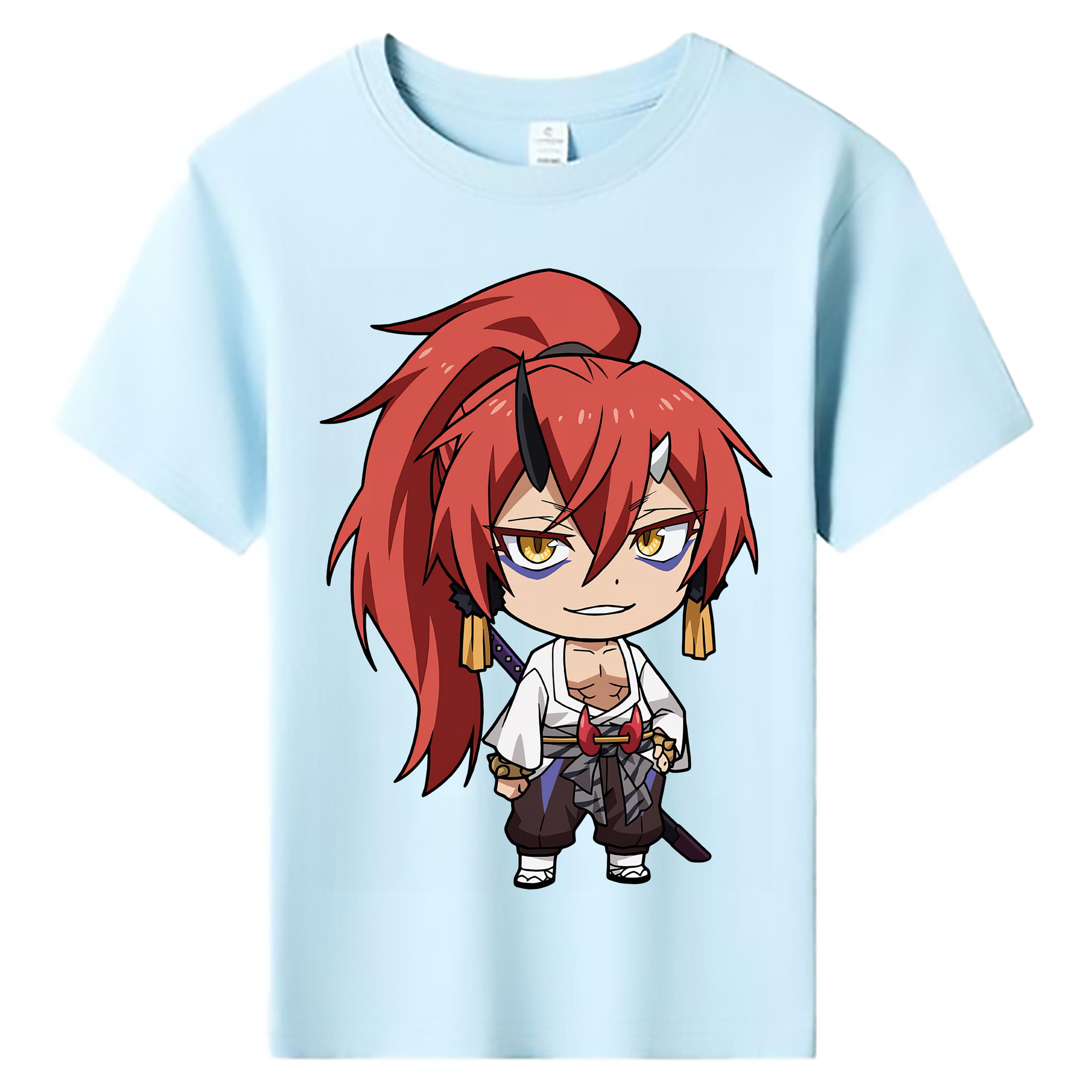 （画像用） 転スラ Regarding Reincarnated to Slime 綿100％キッズTシャツ（フロントプリント）